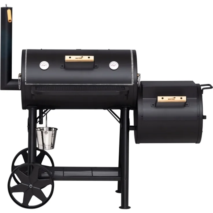Mustang Georgia L Holzkohlegrill mit integriertem Smoker
