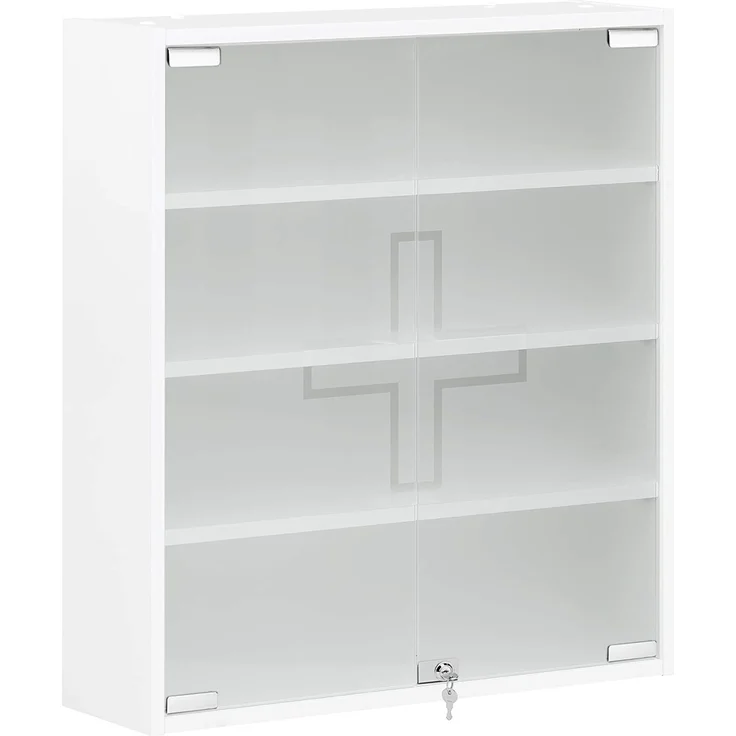 Schildmeyer Bjarne Medizinschrank 158506, weiß matt, 64,2 x 19,6 x 71,4 cm