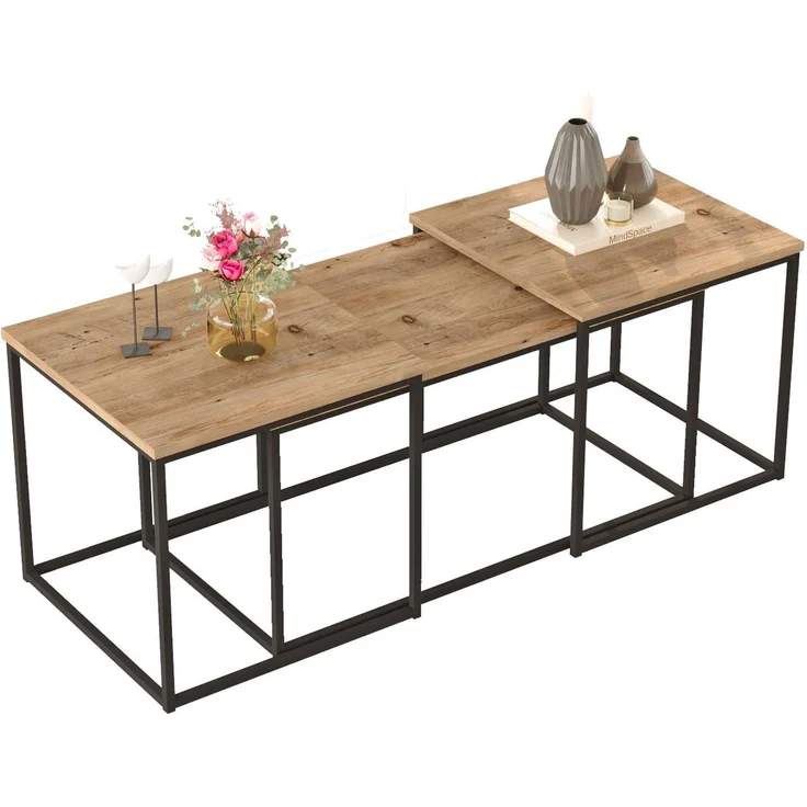 Skye Decor 'Vg9-A' Couchtisch, Atlantik-Kiefer, 90 x 44,8 x 45 cm – Bild 5