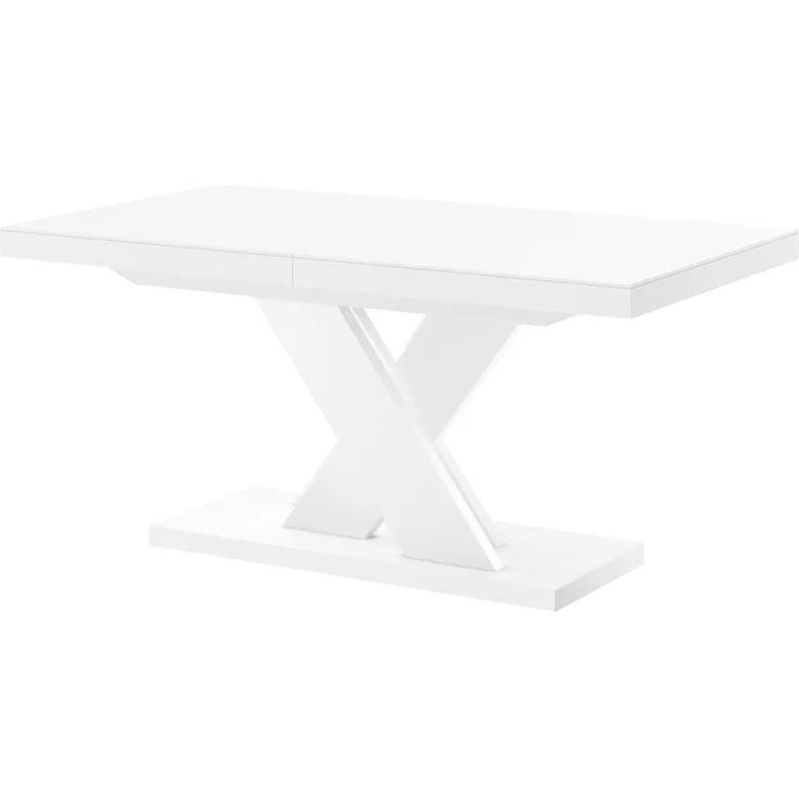 designimpex Esstisch Design Tisch HEN-111 Weiß Hochglanz ausziehbar 160 bis 256 cm – Bild 3