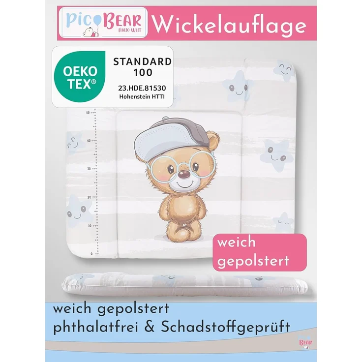 pic Bear weiche Wickelauflage HONEY 85 x 72 cm, Dude : Dude – Bild 3