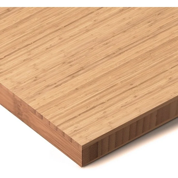 FLEXISPOT Tischplatte DIY Tischplatten (Holzwerkstoff, Farbe auswählbar, Groß auswählbar, Stabile Tischplatte, 20 mm stark), Natürlicher Bambus Bürotischplatte, Umweltfreundlich – Bild 4