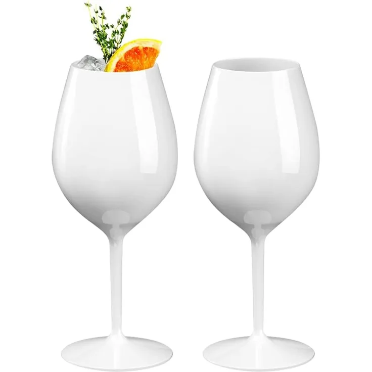 Doimoflair Rotweinglas DoimoFlair Weingläser aus Kunststoff bruchsicher Plastik 51 cl.