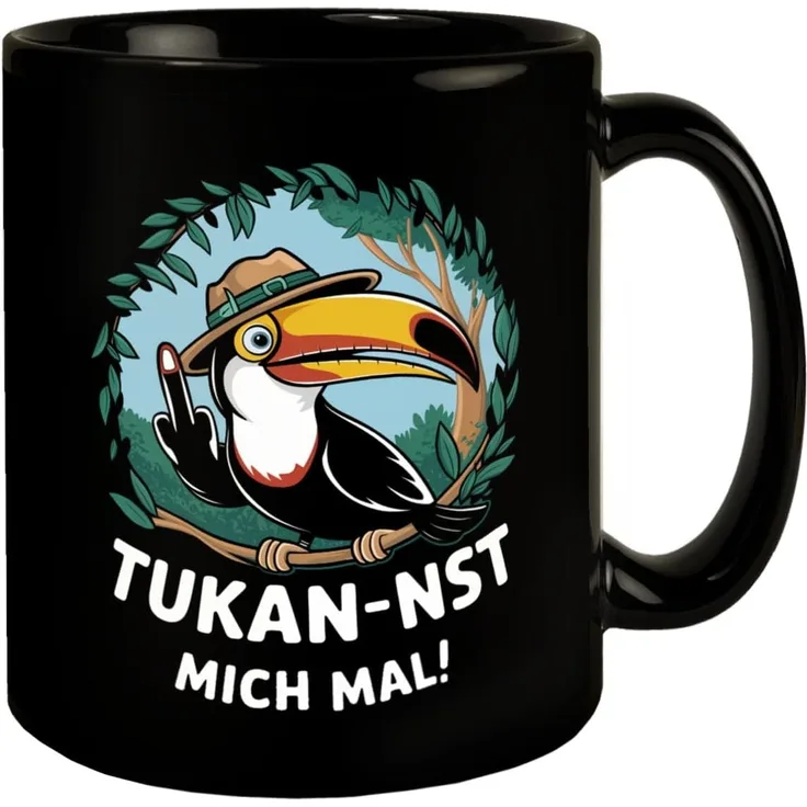 speecheese Tasse Tukan-nst mich mal Tasse mit Tukan im Dschungel