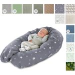 THERALINE 'Blättertanz' Das Original Stillkissen taupe