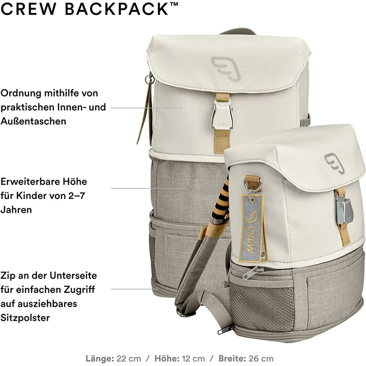 JetKids by Stokke® Black Reiseset, Reisebett und Rucksack für Kinder zwischen 2 - 7 Jahren – Bild 5