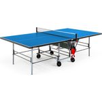 SPONETA 'S 3-46 e' Outdoor Tischtennisplatte, wetterfest & klappbar, 274 x 152,5 x 76 cm, Blau