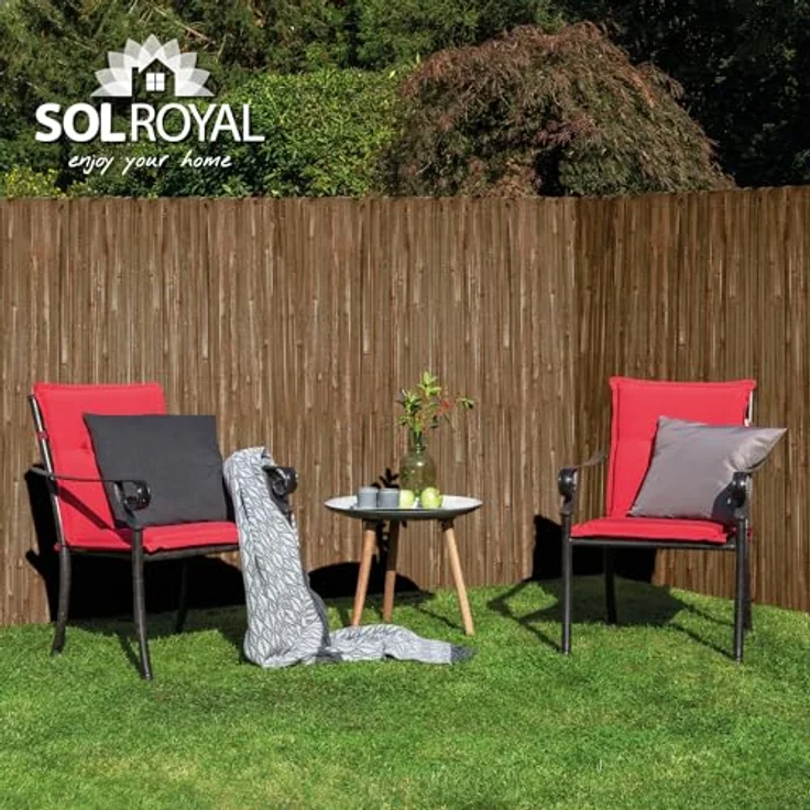Sol Royal Dunkelbrauner Split Bambus Sichtschutz 140x600 cm – Sichtschutz Bambus Zaun Bambusmatte Gartensichtschutz Balkon Sichtschutzzaun – Natursichtschutz Witterungsbeständig B55 – Bild 10