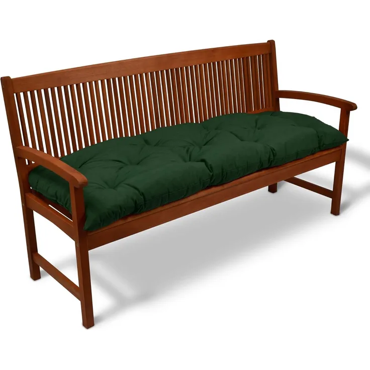 Beautissu Bankpolster Flair BK Grün, 150 x 50 x 10 cm