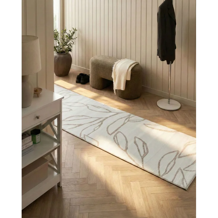 Teppich BISMIL Hellbeige 80x300 cm – Bild 3