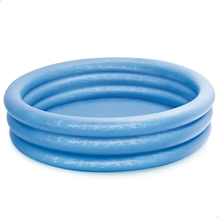 Pool 3-Ring Crystalblue, 168x38 cm