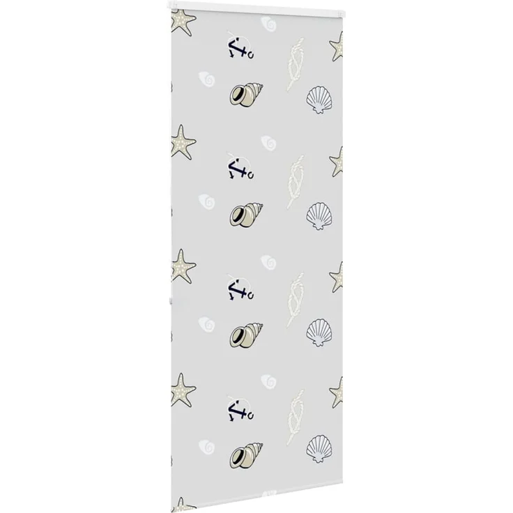 vidaXL Duschrollo mit Kassette 110x240 cm Stoffbreite 106 cm 4015013 – Bild 4