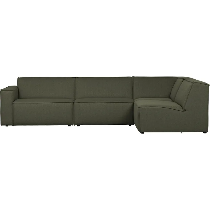 Ecksofa - Silvijn - Recamiere rechts - Grün