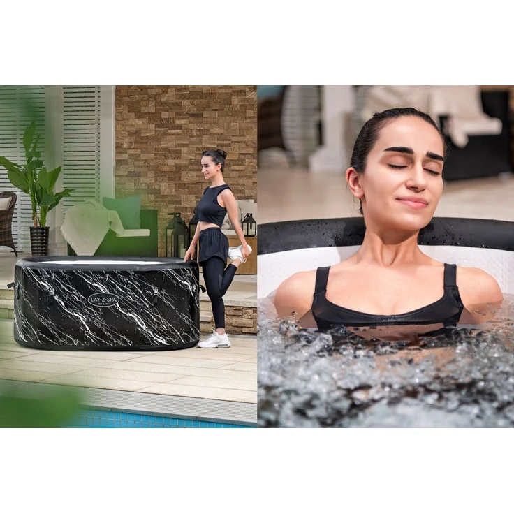 Bestway 6002Q FortiFiber Eisbad Glacial Dip LAY-Z-SPA mit Filterpumpe – 152 x 92 x 69 cm, oval - Komplett Set, WINTERFEST – Bild 7