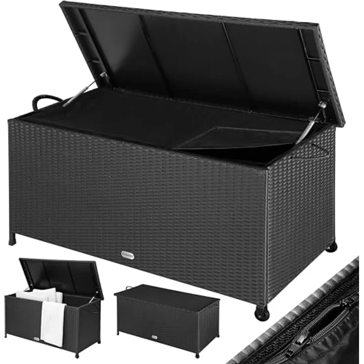 Casaria Auflagenbox, Aufbewahrungsbox UV beständig Wetterfest Garten – Bild 2