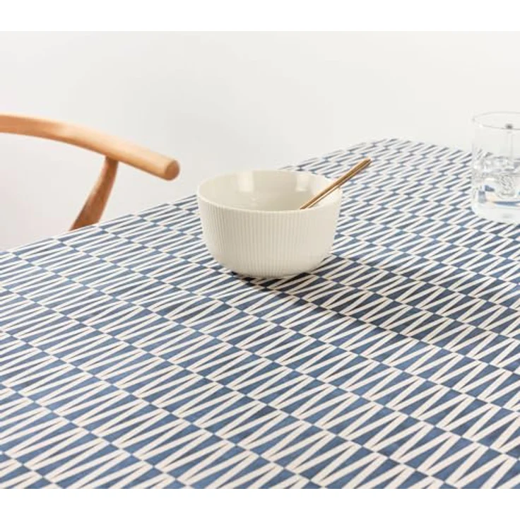 Belum Tischdecke, schmutzabweisend, Größe 100x155 cm, extraweich, Blau, 100, Stoff 100% Bio-Baumwolle, Modell 0120-335 – Bild 3