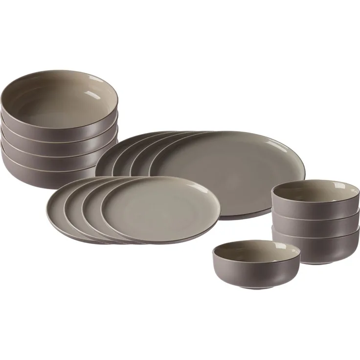 Ritzenhoff & Breker Jasper Einsteiger-Set 16-teilig - taupe