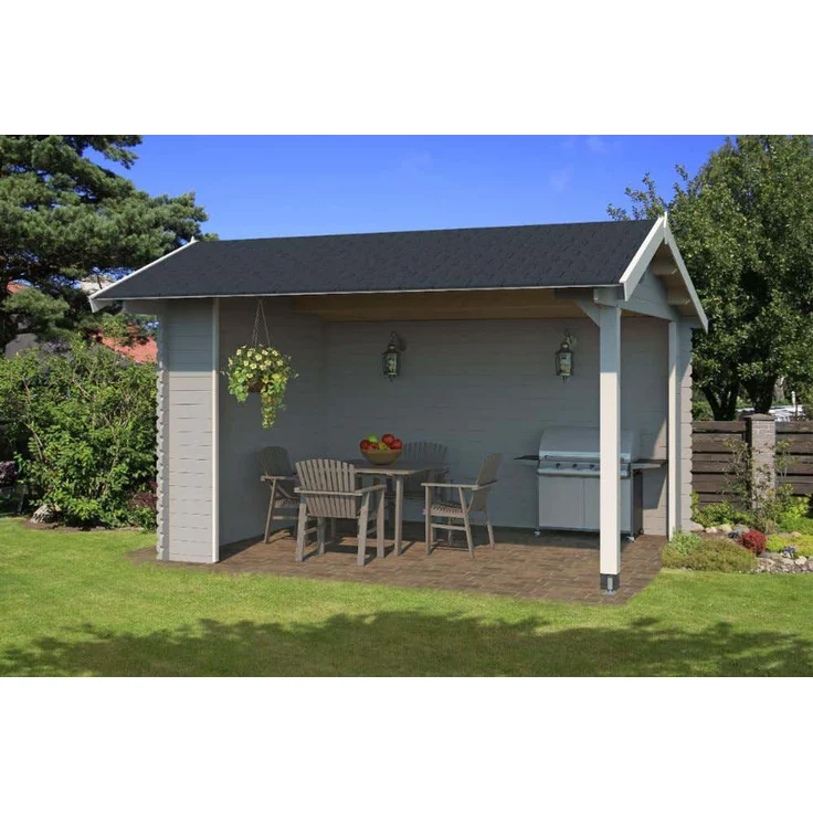 Lasita Maja Holz Gartenhaus Kirian 300 | 300x420 – Bild 2