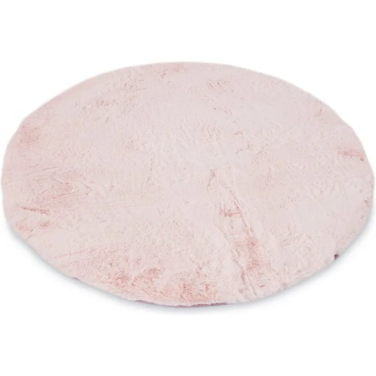 Gino Falcone Fellteppich Kuschelteppich Chiara, rund, Höhe: 30 mm, Kunstfell, Kaninchenfell-Haptik, besonders weich, auch in rund