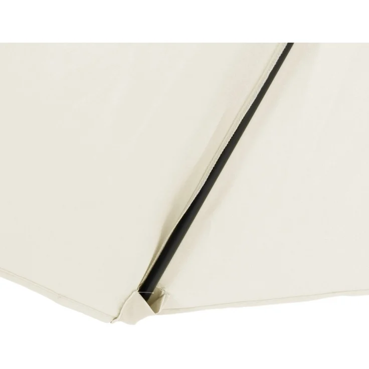 ONDIS24 Marktschirm 1,8 Meter Sonnenschutz Sonnenschirm mit Kurbel, Knick-Gelenk, 100% Polyester (160g/m) – Bild 2
