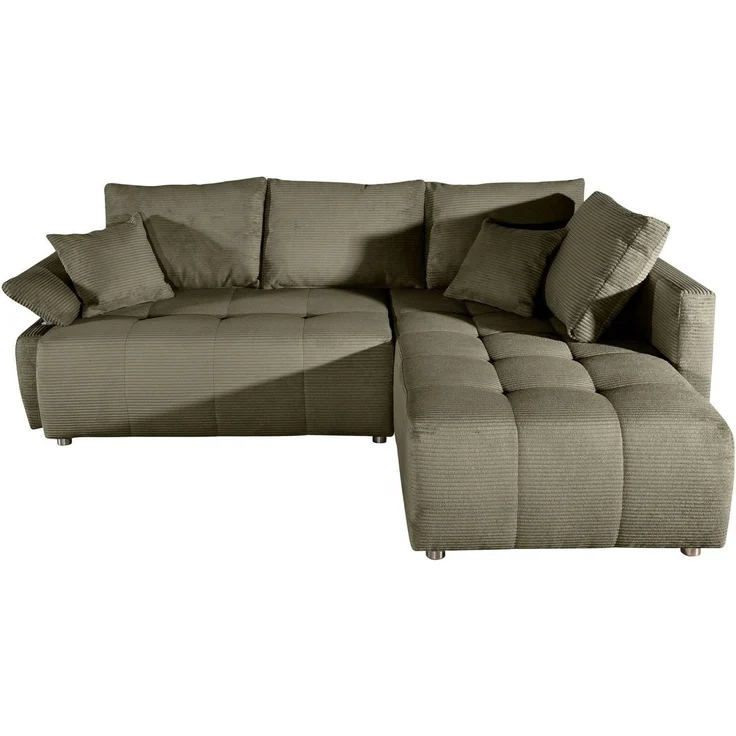 COLLECTION AB Ecksofa Funtastic, Breite 213 cm, mit Schlaffunktion, Bettkasten, Armverstellung und Bonnelfederkern – Bild 2