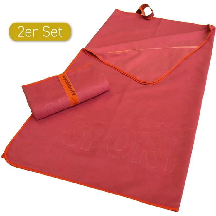 Dyckhoff Sporthandtuch Mikrofaser Sporttuch, Microfaser (2-St), auch als 2er Set erhätlich – Bild 5
