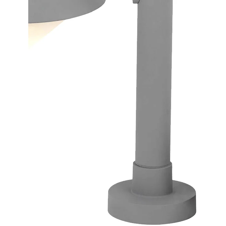 RGB LED Stehleuchte, ALU, grau, H 47 cm – Bild 8