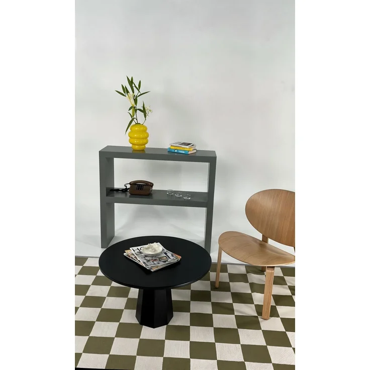 Skye Decor 'Lilyum 42 - Black' Couchtisch, Schwarz, 69 x 42 x 69 cm – Bild 3