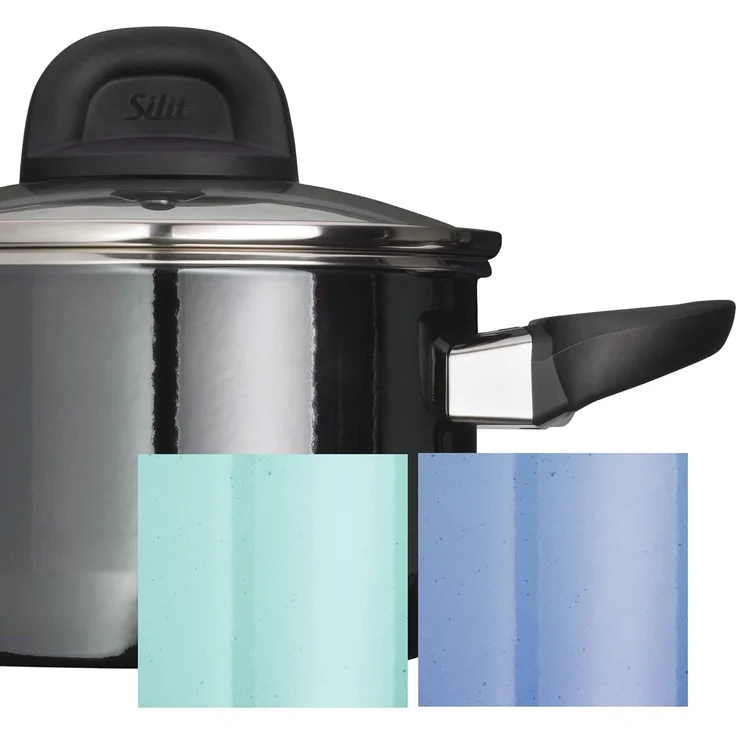 Silit Modesto Line Topfset Induktion 4-teilig, Kochtopf Set mit Glasdeckel, Silargan Funktionskeramik, Induktions Töpfe Set nickelfrei, schwarz – Bild 10
