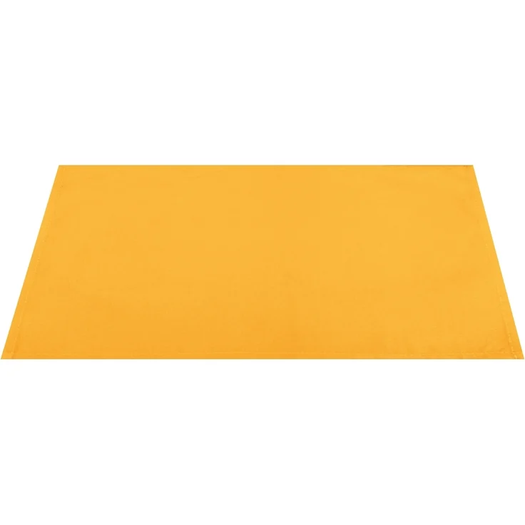 4er Set Tischsets Platzset Tischuntersetzer Platzdeckchen Tischdeko Tischmatte Essensunterlage Maße 30x45 cm, Farbe: hellorange - marigold – Bild 4