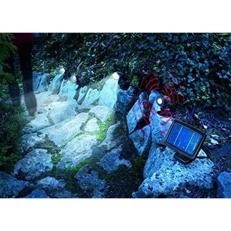 Esotec LED Solarspot QUATTRO POWER, 4er Set, Solarstrahler – Bild 3