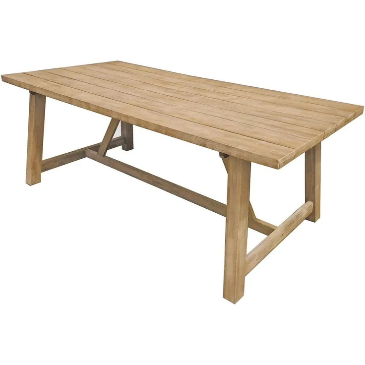 Tisch OAKLAND Akazie 200cm Gartentisch Garten Gartenmöbel Holz Möbel Outdoor