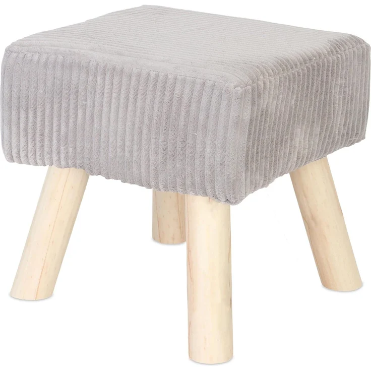Relaxdays Hocker Cord – Bild 1