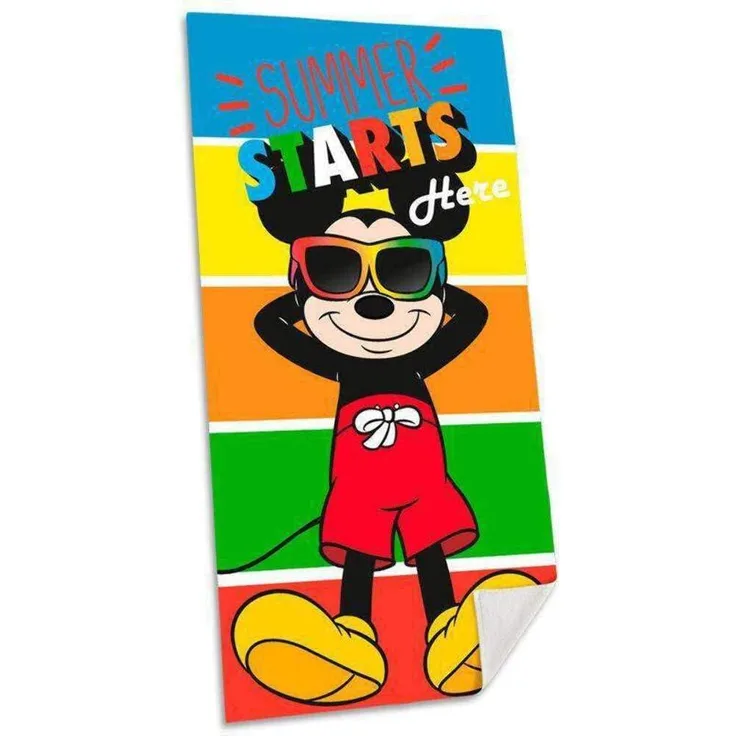 Disney Mickey Strandhandtuch aus Baumwolle