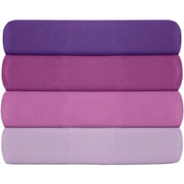 L'essentiel Maison 'Tonne Viole - 36' Ranforce King Spannbettlaken (FR) (IT) (ES) (DE), Lila, 200+30 x 160 cm – Bild 1