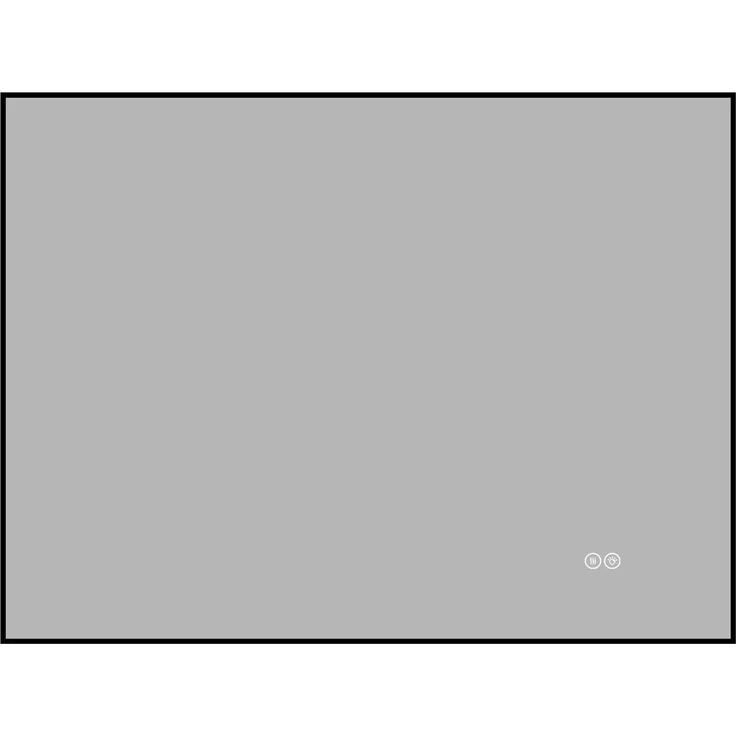 Badezimmerspiegel 60x80 cm in Silber, LED-Hintergrundbeleuchtung und Anti-Beschlag-Funktion – Bild 8