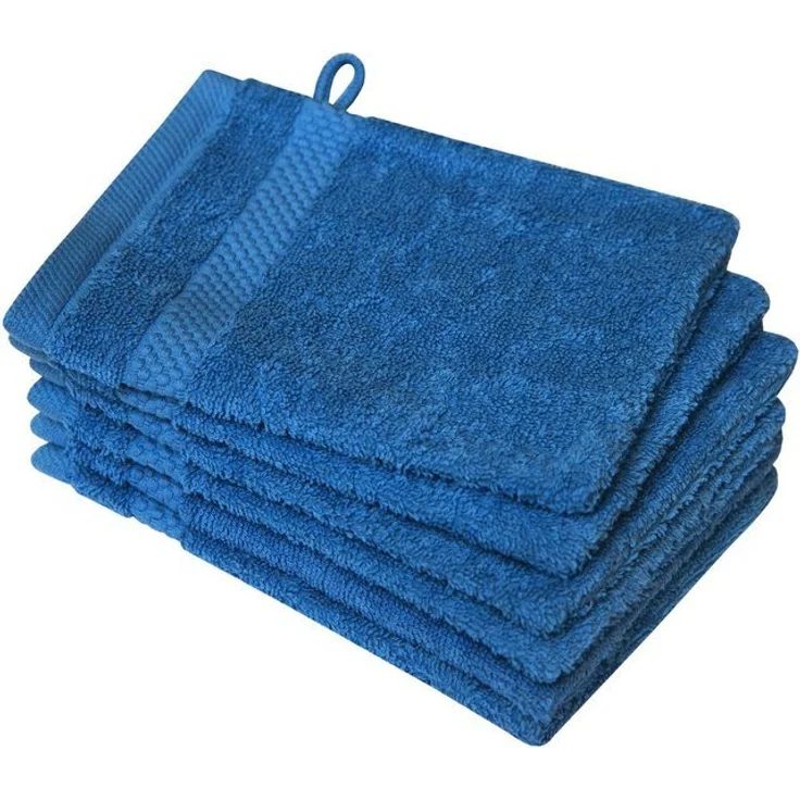 Dyckhoff Waschhandschuh Planet, (Set, 6-St), 450 g/m², aus reiner Baumwolle, trocknergeeignet – Bild 4