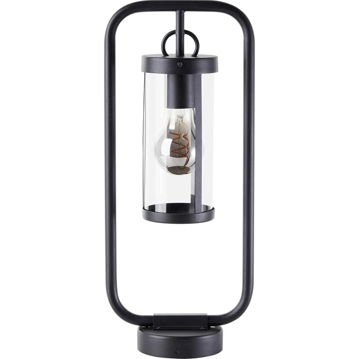 Brilliant AG Leuchten 44292-06 Sidney Außensockelleuchte 48cm schwarz transparent IP44 – Bild 2
