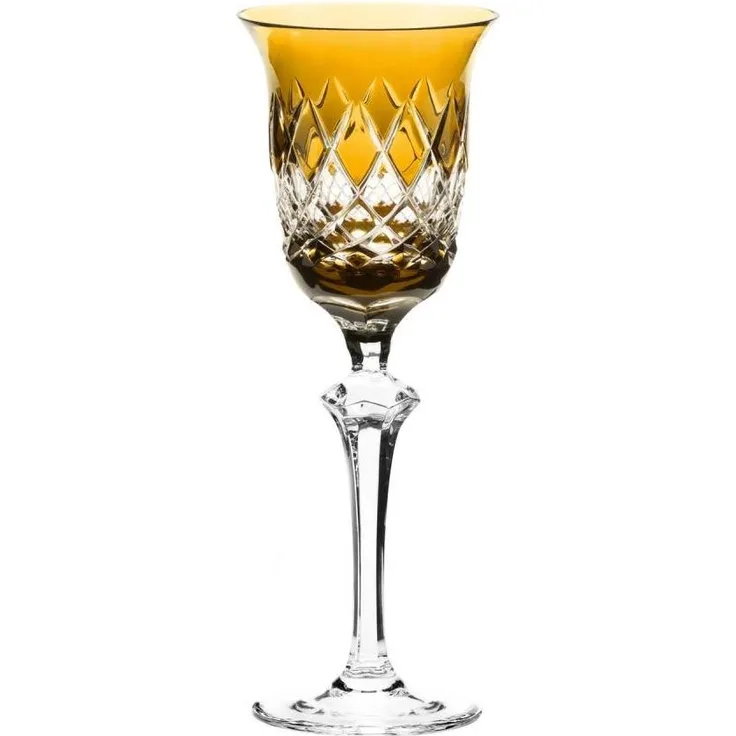 Rotweinglas Kristall Venedig amber (23,5 cm)