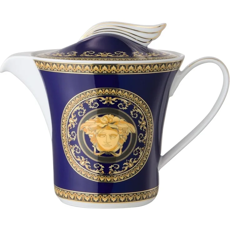 Versace Medusa Ikarus blau Teekanne 6 Pers. 1,3 l