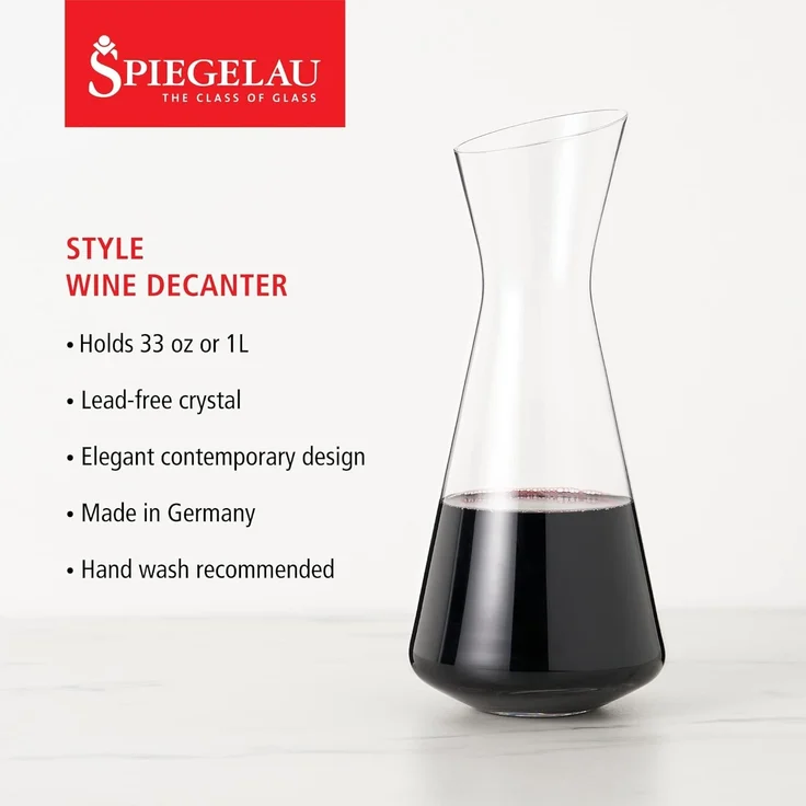 SPIEGELAU 4670157 STYLE Dekanter 1,0 Liter – Bild 3