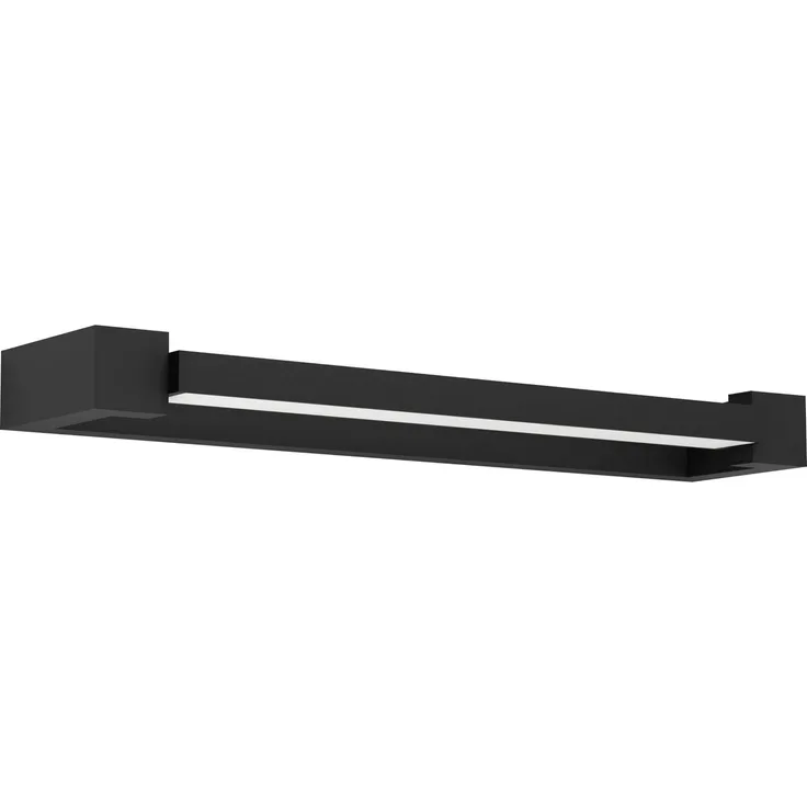 Eglo 900615 Spiegelleuchte GEMILIANA schwarz , Kunststoff weiss LED 8,9W 4000K L:45cm H:4cm