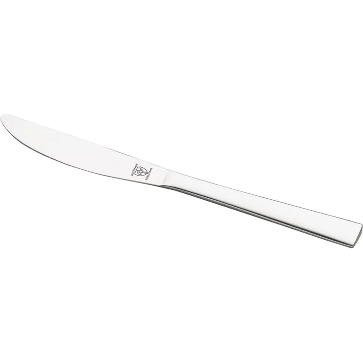 JUSTINUS BESTECKE Menümesser Set FUSION 12-teilig Edelstahl silberfarbig