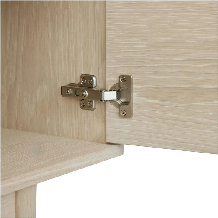 Sideboard Enimeta Eiche Whitewash 213 cm - 3 Türen, 3 Schubladen & Soft-Close – Bild 10