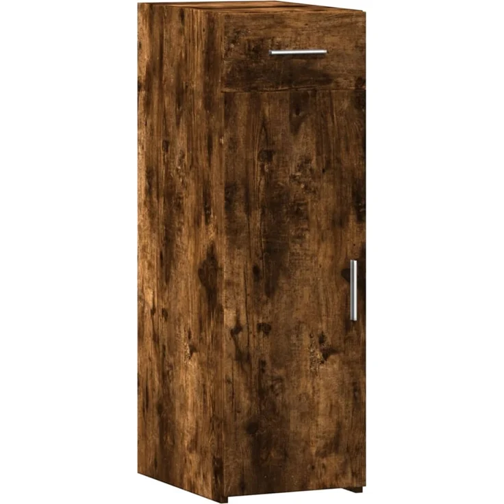 vidaXL Sideboard Räuchereiche 30x42,5x93 cm Holzwerkstoff 846275 – Bild 2