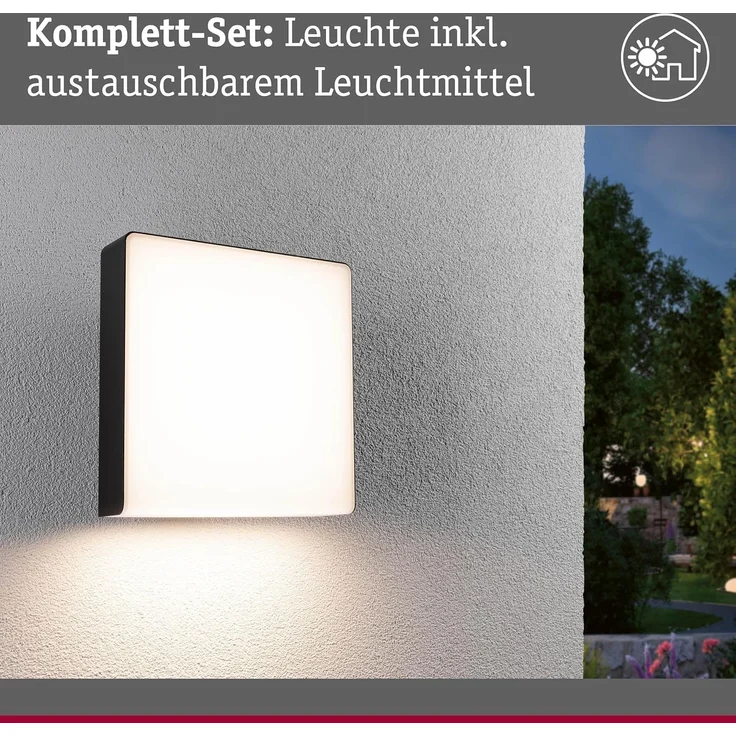 Paulmann 94840 LED Aussenwandleuchte Azalena Bewegungsmelder IP44 3000K – Bild 3