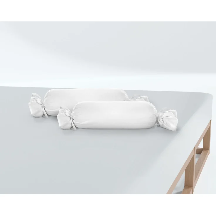 biberna Feinjersey-Kopfkissenbezug, weiß, 2 x 15 x 40 cm – Bild 3