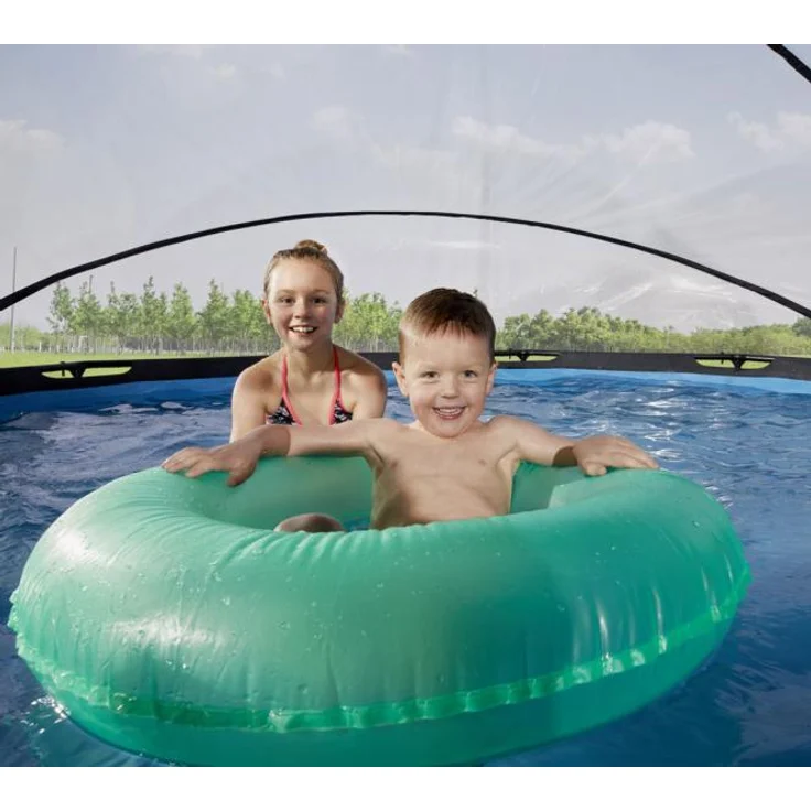 Exit Aufstellpool Framepool | Braun | 360x76 cm – Bild 8