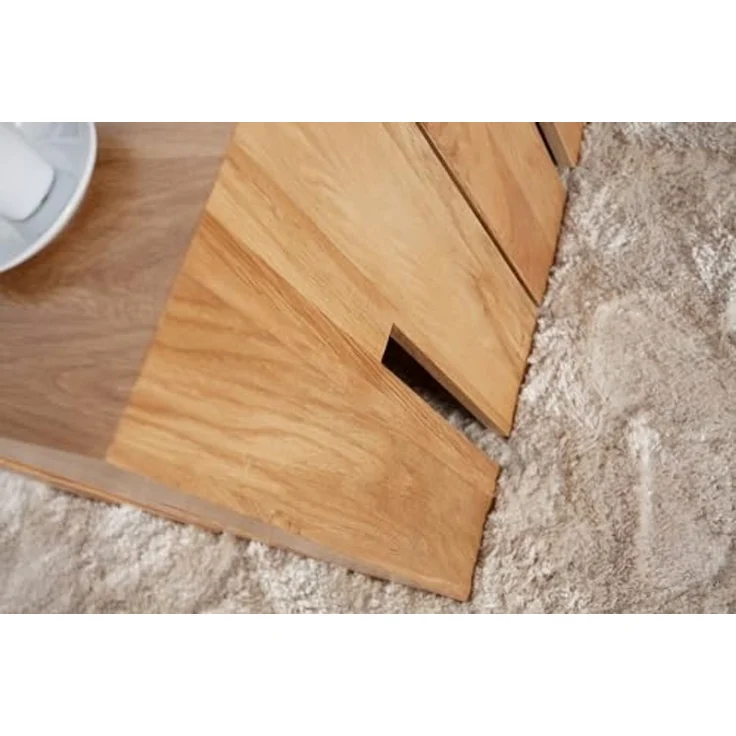 riess-ambiente Beistelltisch CASTLE 30cm natur (Einzelartikel, 1-St), Wohnzimmer · Massivholz · Wildeiche · geölt · Nachttisch · Hocker – Bild 7