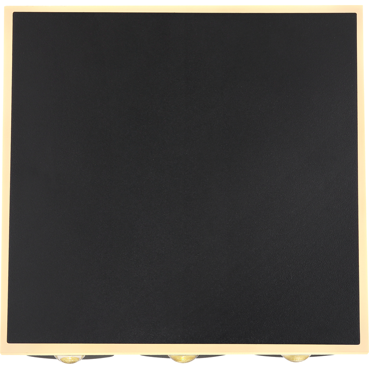 SAIDY Wandleuchte, 12 W, 850lm, 3000K, 230V Metall in Mattschwarz, Inkl. LED – Bild 4